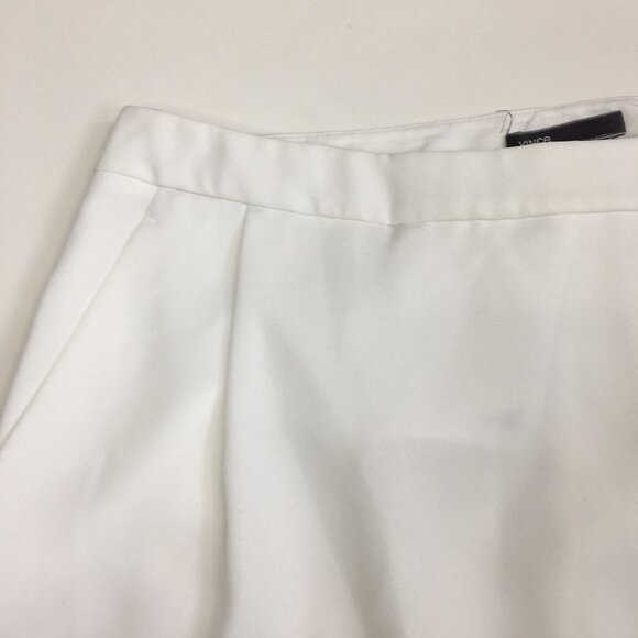 VINCE White Front Overlay Shorts - Picture 6 of 10
